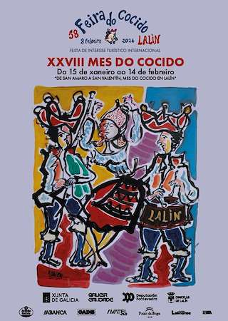 Fechas, información, programa, cartel, imágenes, mapa y ubicación de XXVIII Mes do Cocido (2026) en Lalín