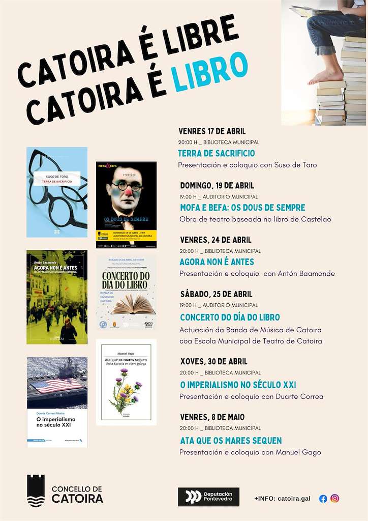 Mes do Libro (2026) en Catoira