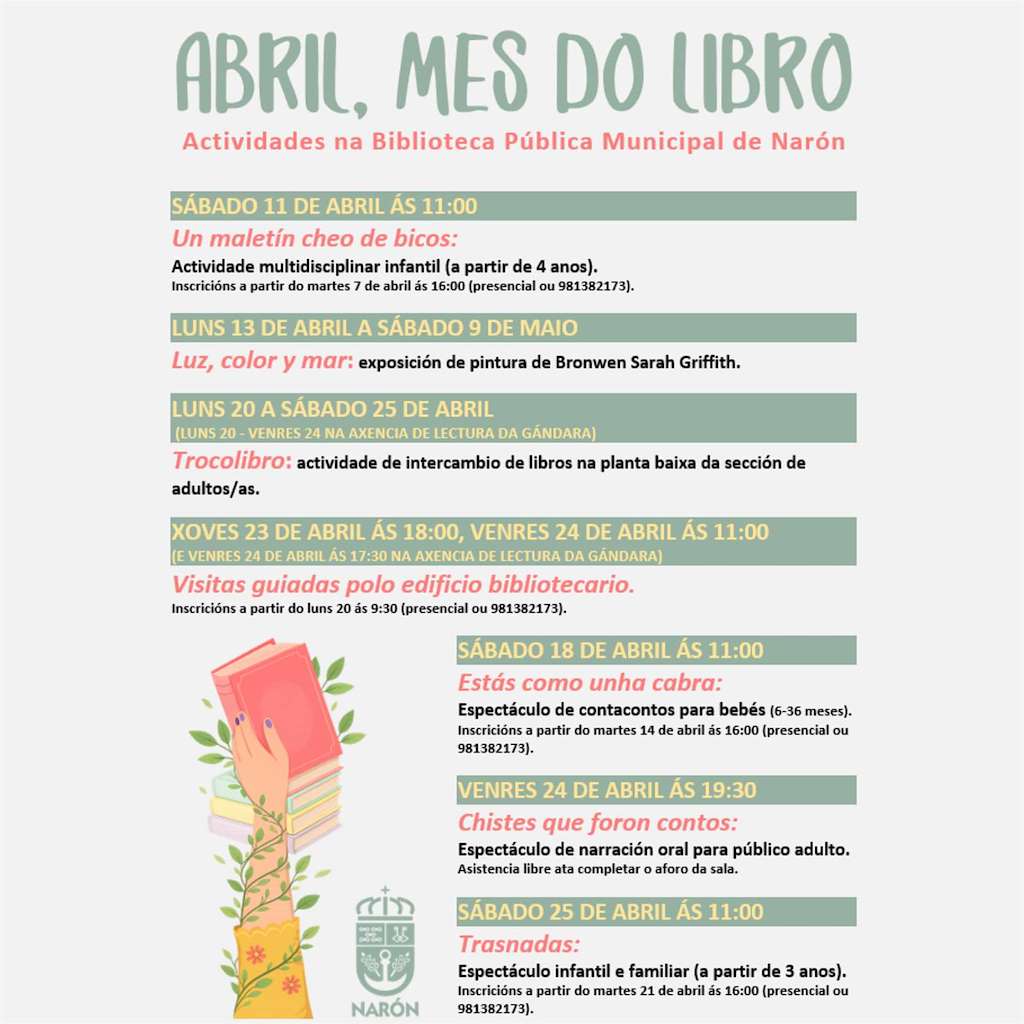 Mes do Libro en Narón