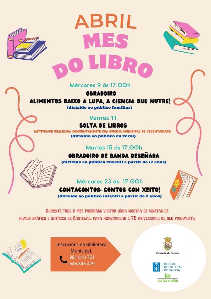 Mes do Libro (2025) en Padrón