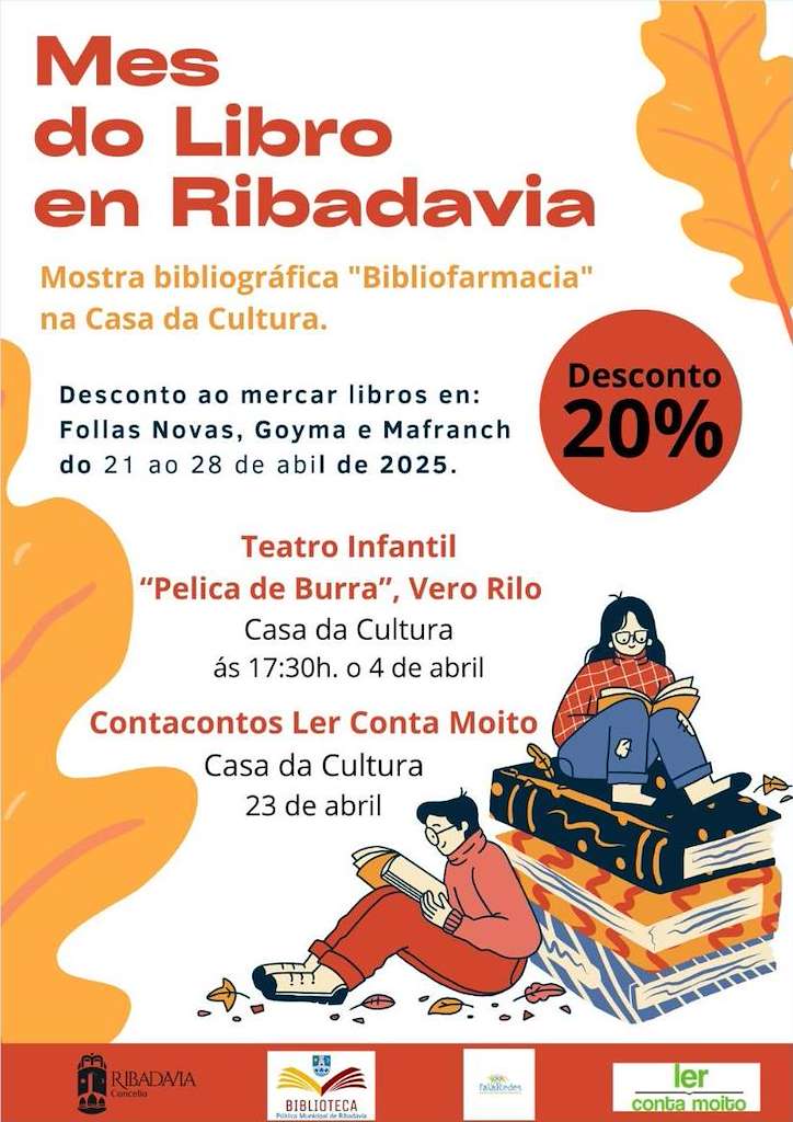 Mes do Libro  (2025) en Ribadavia