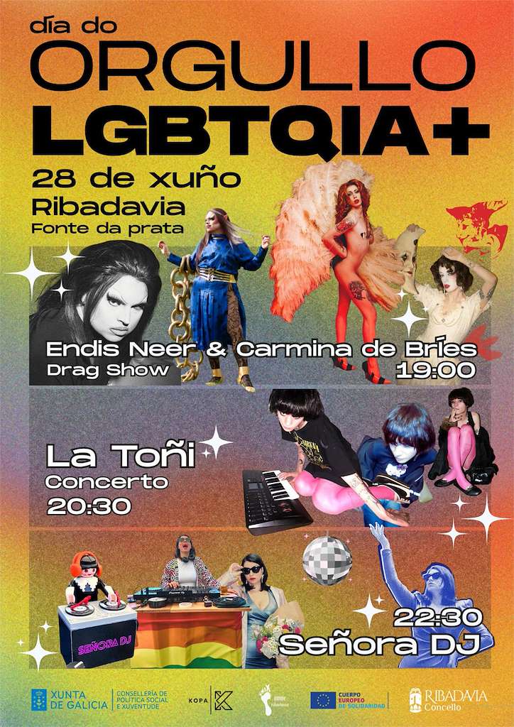 Mes do Orgullo LGBTQIA+ (2025) en Ribadavia