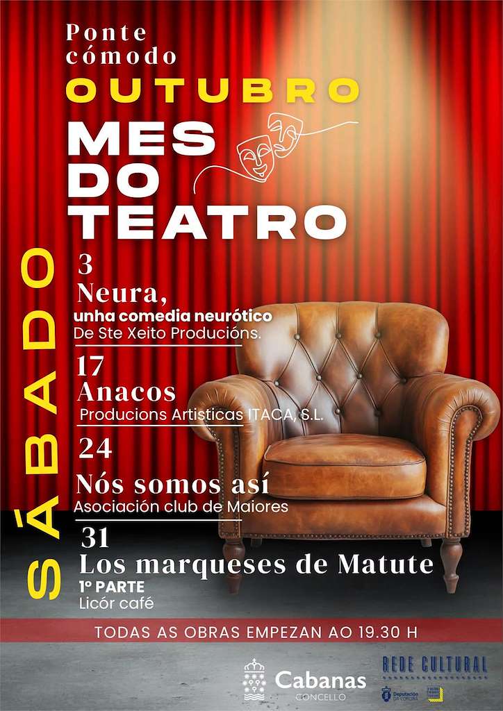 Mes do Teatro (2026) en Cabanas