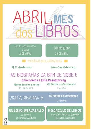 Fechas, información, programa, cartel, imágenes, mapa y ubicación de Mes dos Libros (2026) en Sober