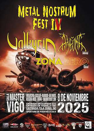 Fechas, información, programa, cartel, imágenes, mapa y ubicación de IV Metal Nostrum Fest (2025) en Vigo