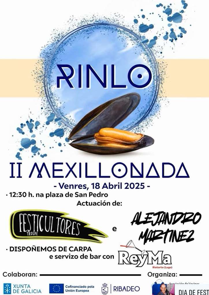 II Mexillonada de Rinlo (2025) en Ribadeo