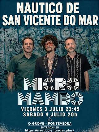 Fechas, información, programa, cartel, imágenes, mapa y ubicación de Micro Mambo (2026)  en  O Grove
