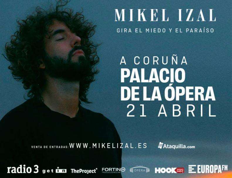 Mikel Izal - Gira El Miedo y el Paraíso (2024) en A Coruña