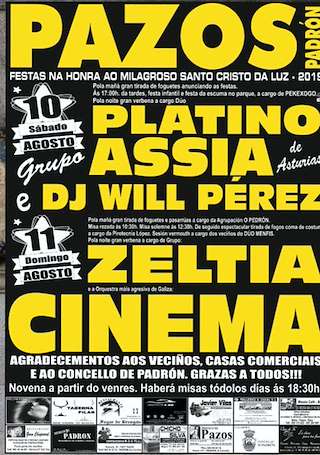 Milagroso Santo Cristo da Luz de Pazos en Padrón