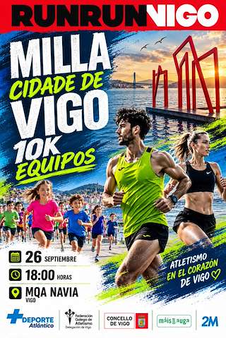 Fechas, información, programa, cartel, imágenes, mapa y ubicación de III Milla Cidade de Vigo (2026)