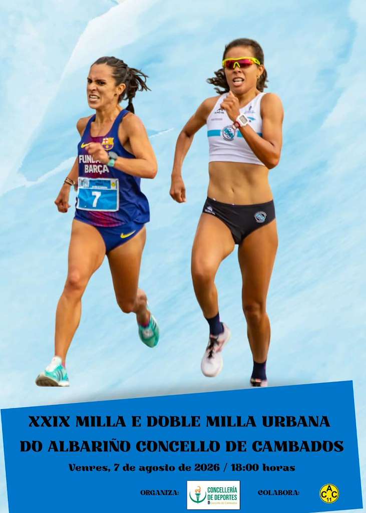 XXIX Milla e Dobre Milla Urbana do Albariño (2026) en Cambados