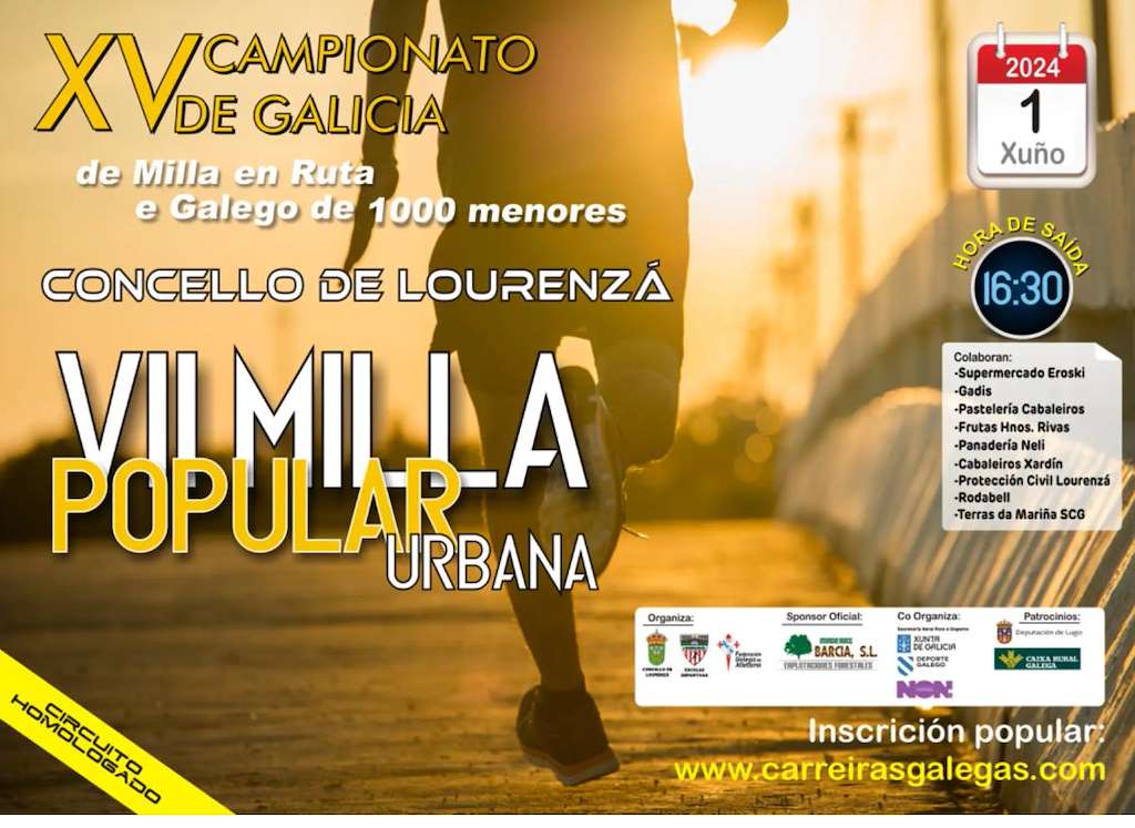 VII Milla Lourenzá Fin Etapa Camiño Norte