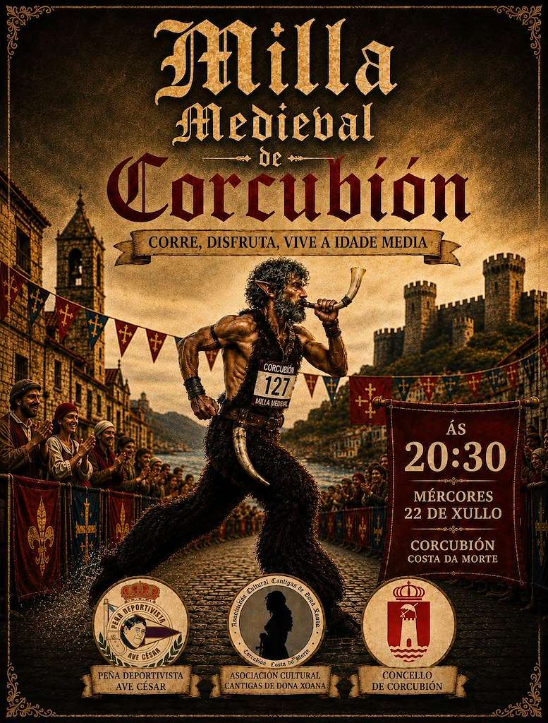 I Milla Medieval (2026) en Corcubión