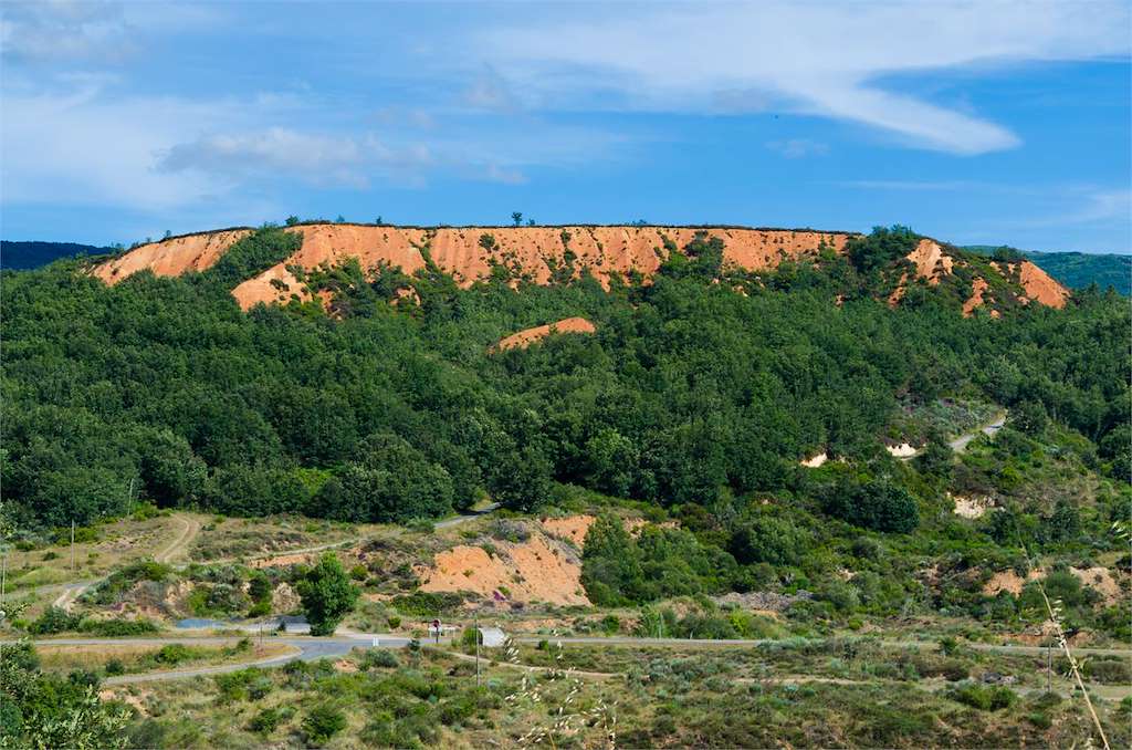 Minas de As Borreas de Caldesiños en Viana do Bolo