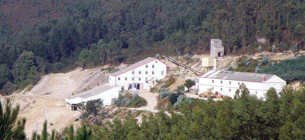 Minas de San Fins en Lousame