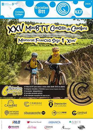 Fechas, información, programa, cartel, imágenes, mapa y ubicación de XXV Mini BTT (2026) en Cambre