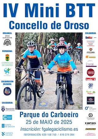 Fechas, información, programa, cartel, imágenes, mapa y ubicación de IV Mini BTT  en  Oroso