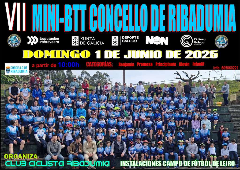 V Mini BTT  en Ribadumia