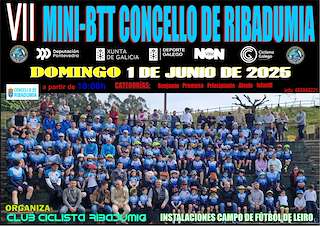 Fechas, información, programa, cartel, imágenes, mapa y ubicación de VII Mini BTT   en  Ribadumia