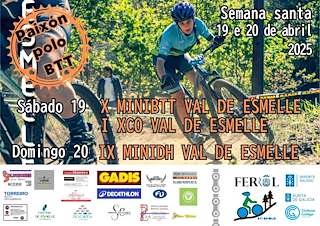 Fechas, información, programa, cartel, imágenes, mapa y ubicación de IX Mini DH - X Mini BTT Val de Esmelle   en  Ferrol