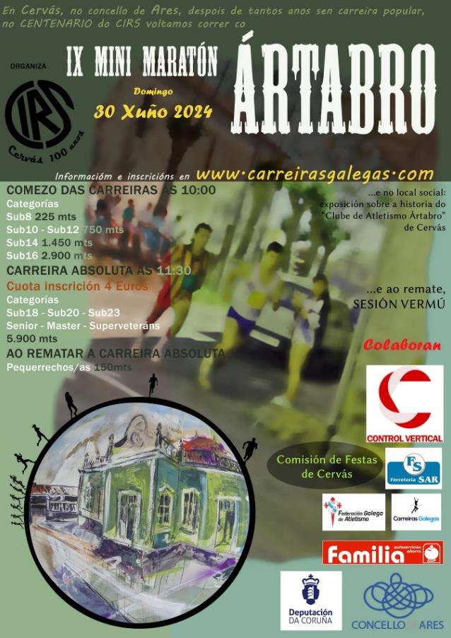 IX Mini Maratón Ártabro en Ares