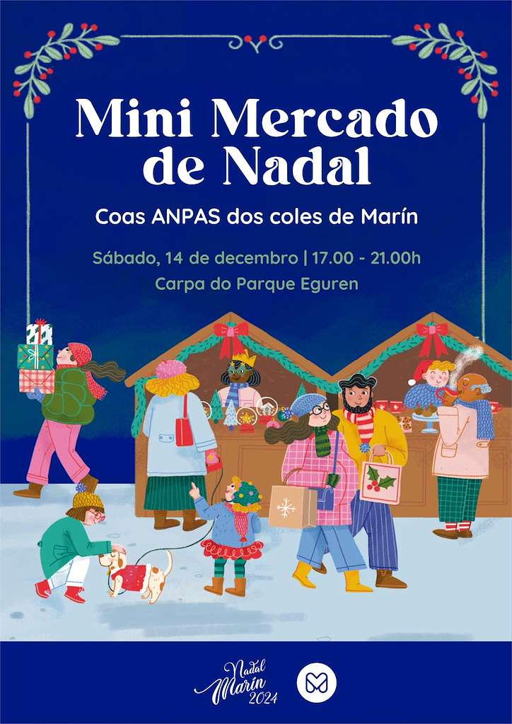 Mini Mercado de Nadal en Marín
