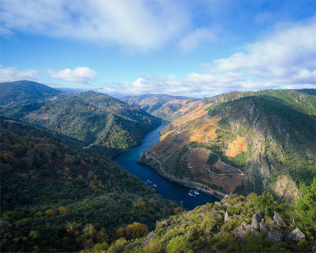 Mirador As Penas de Matacás en Castro Caldelas