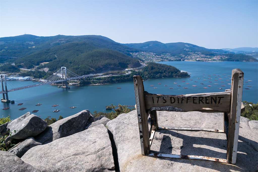 Mirador Campo da Rata en Redondela