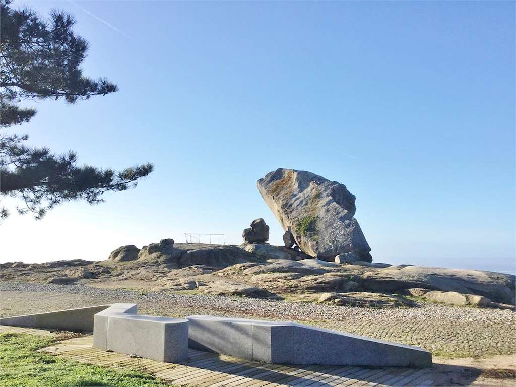 Mirador da Pedra da Rá en Ribeira