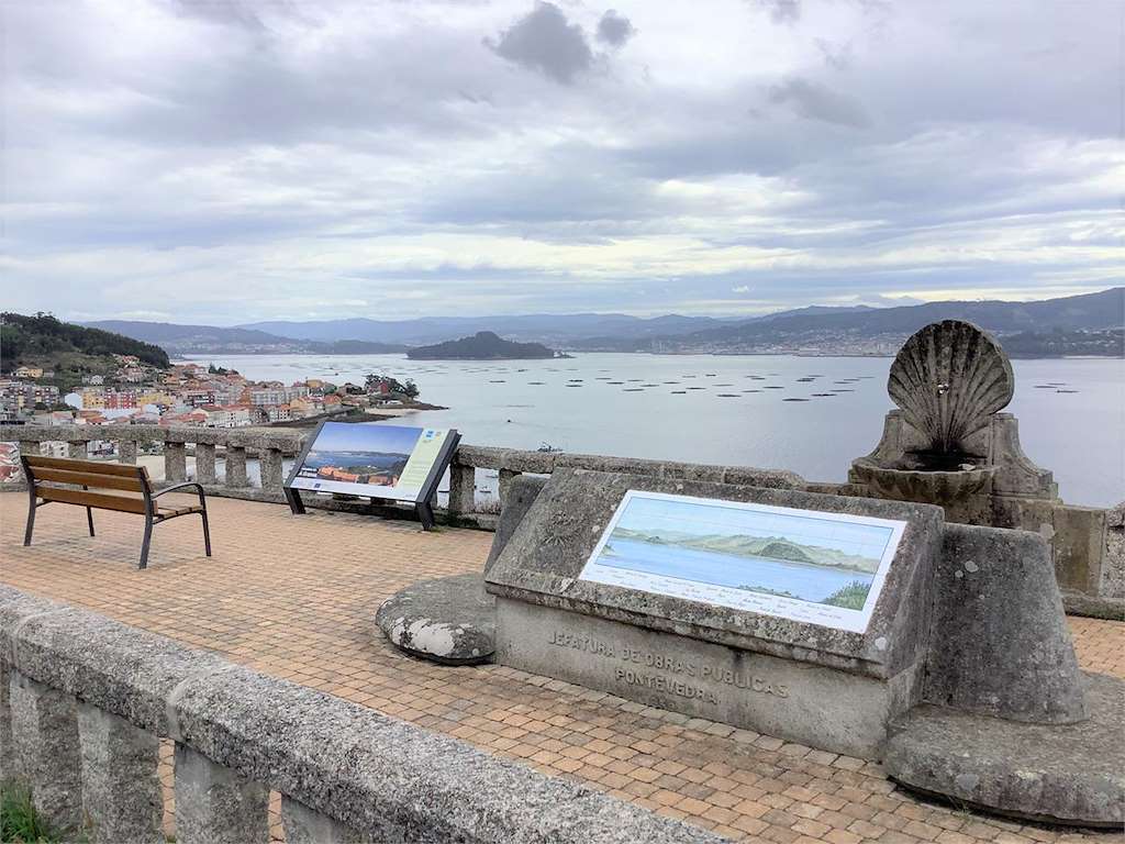 Mirador de A Granxa en Sanxenxo