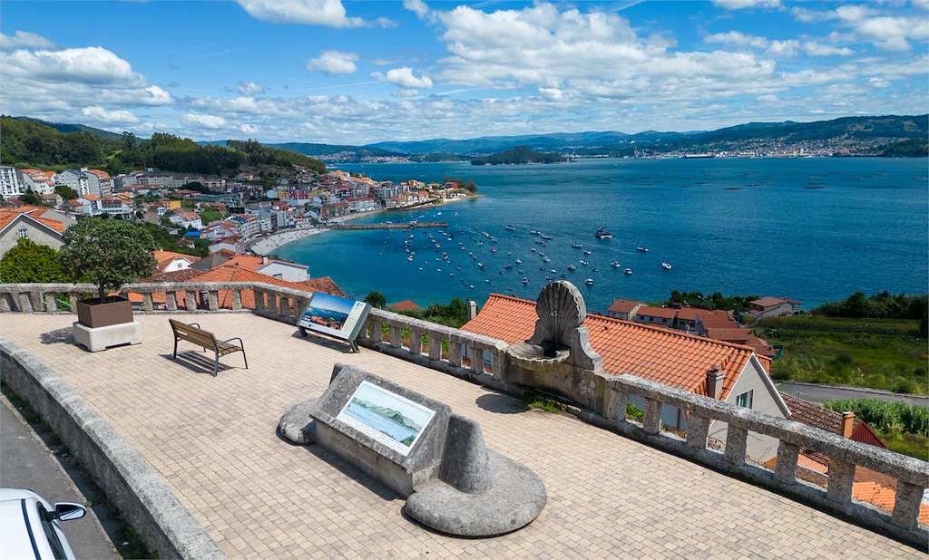 Mirador de A Granxa en Sanxenxo