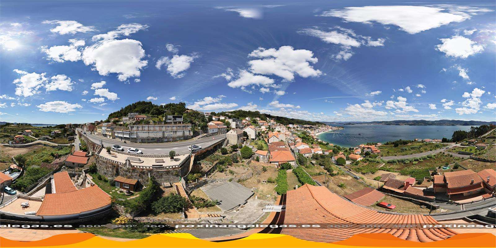 Mirador de A Granxa en Sanxenxo