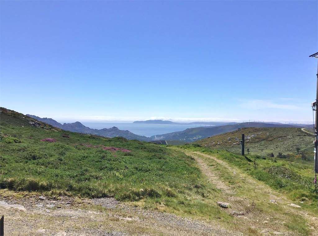 Mirador de Alto da Ruña en Mazaricos