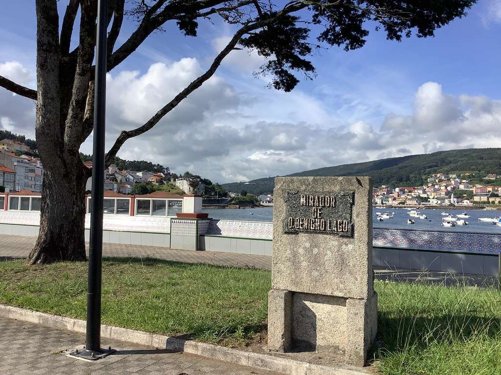 Mirador de D. Benigno Lago en Corcubión