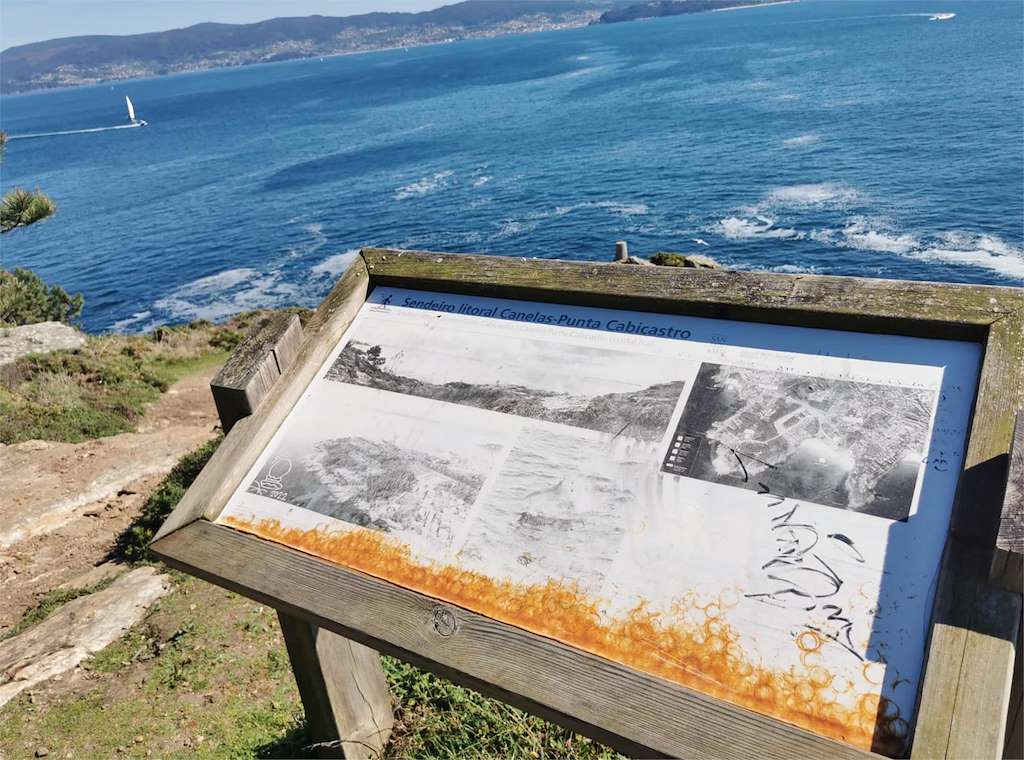 Mirador de Cabicastro en Sanxenxo