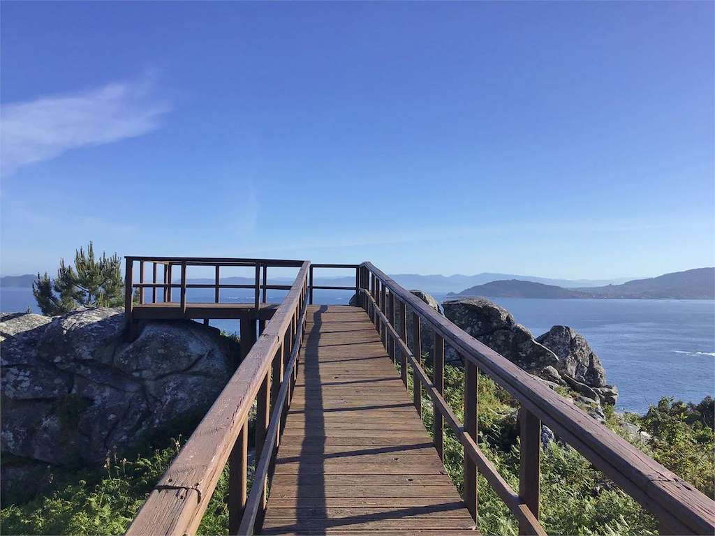 Mirador de Cabo Silleiro en Baiona