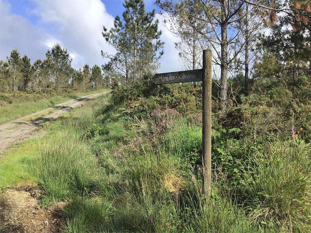 Mirador de Corzón en Mazaricos