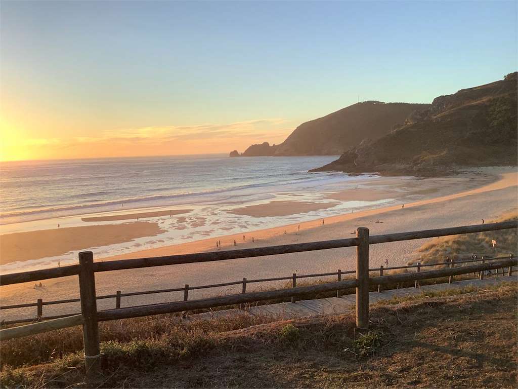 Mirador de Mar de Fora en Fisterra