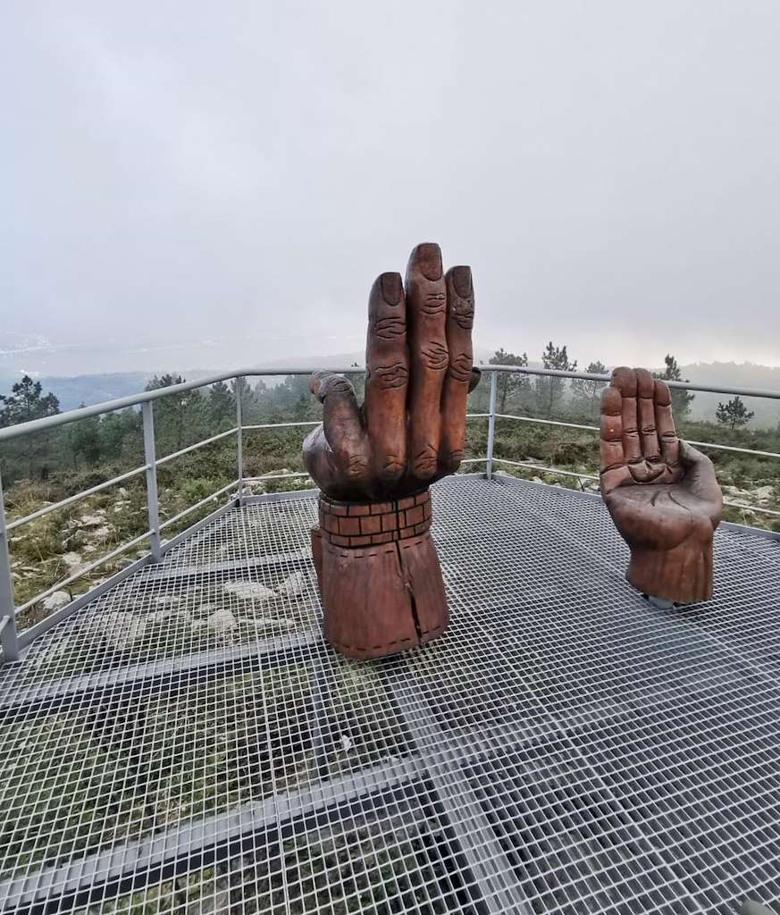 Mirador de O Monte Faro en Moaña