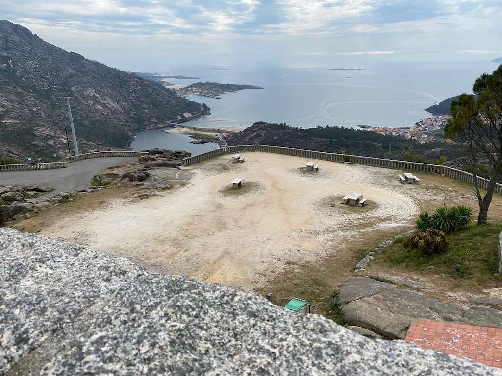 Mirador del Ézaro en Dumbría