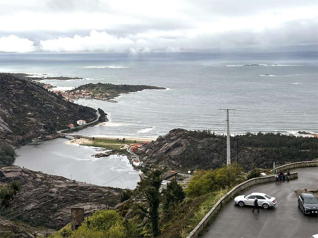 Mirador del Ézaro en Dumbría