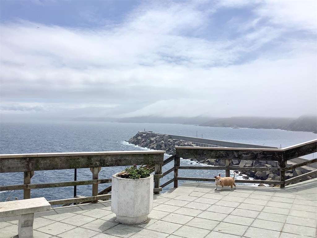 Mirador do Bufadoiro en Malpica de Bergantiños