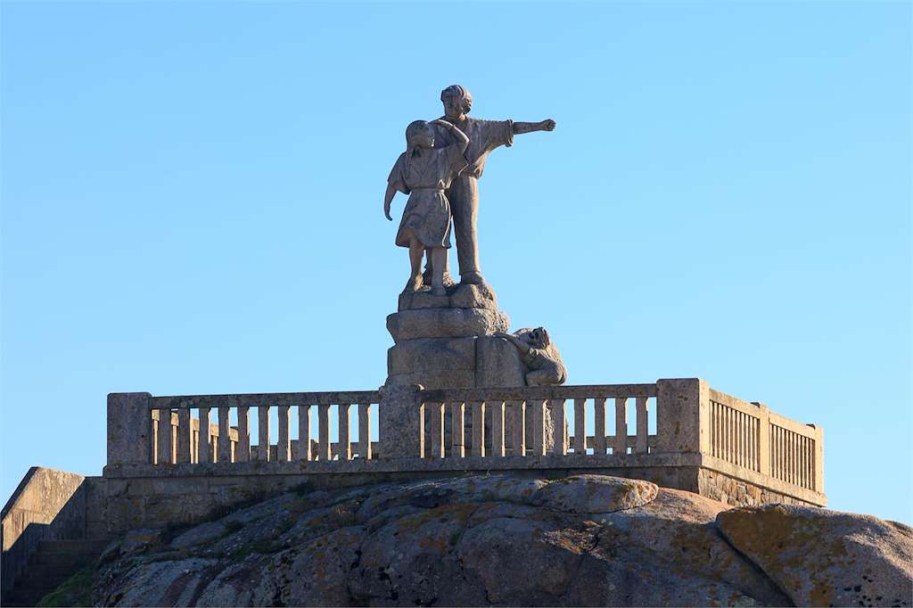 Mirador do Castelo en Ribeira