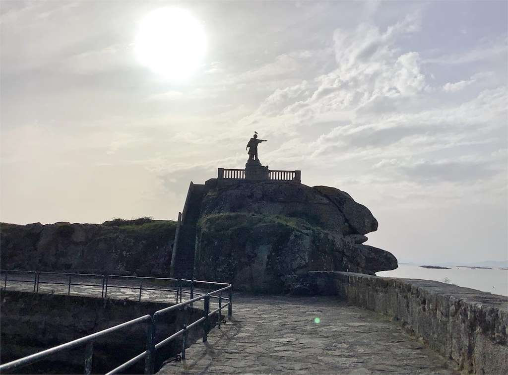 Mirador do Castelo en Ribeira