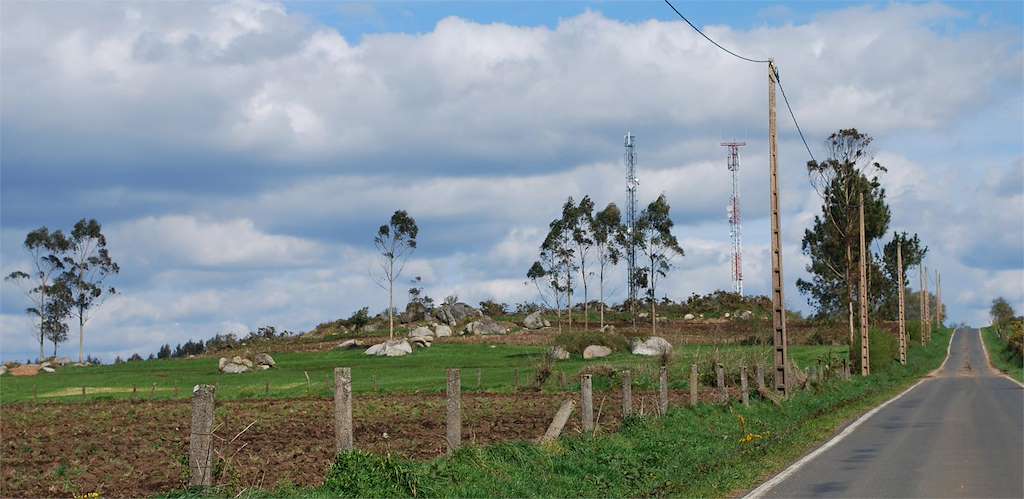 Mirador do Enxameado en Curtis
