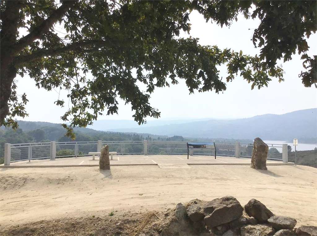 Mirador do Lethes en Muíños