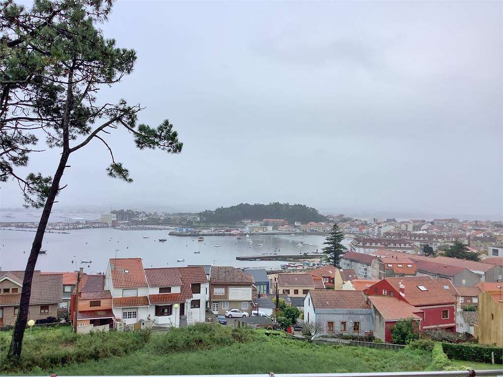 Mirador do Monte en Illa de Arousa