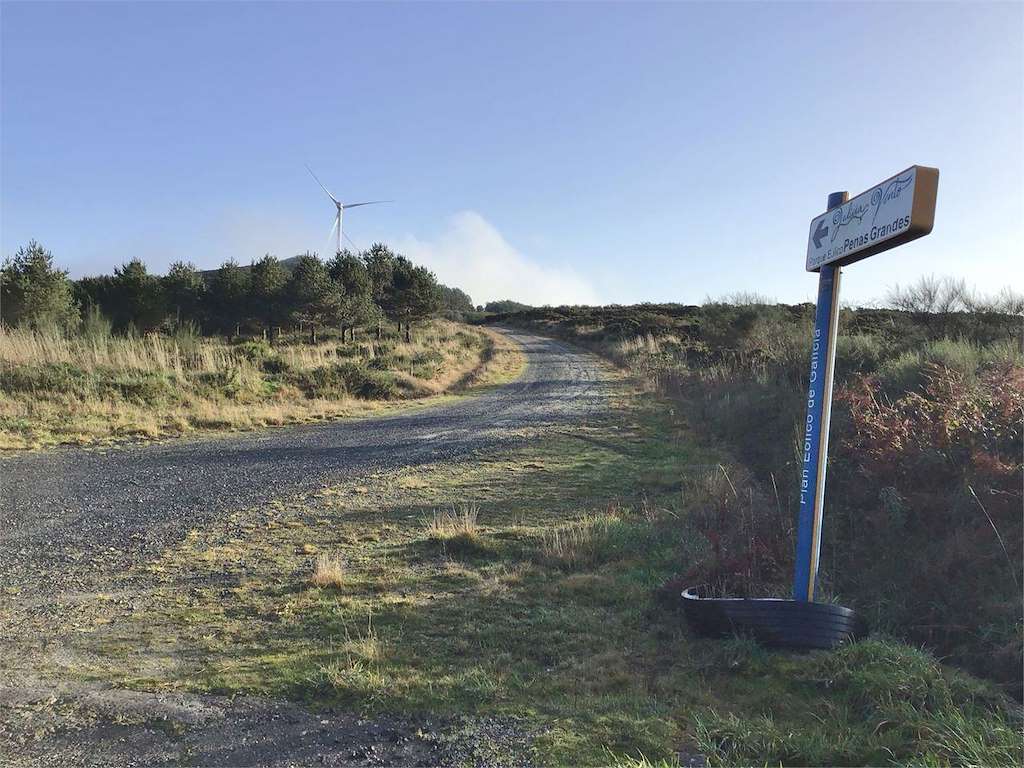 Mirador do Monte Penas Grandes en Carballedo