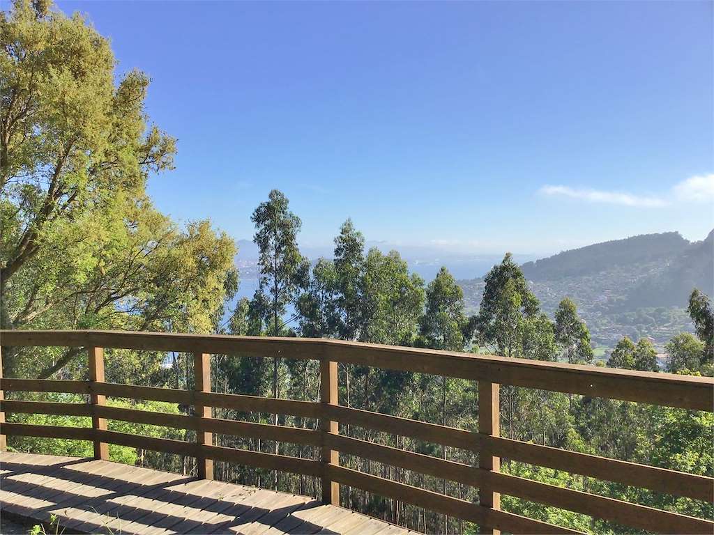 Mirador do Pión en Moaña