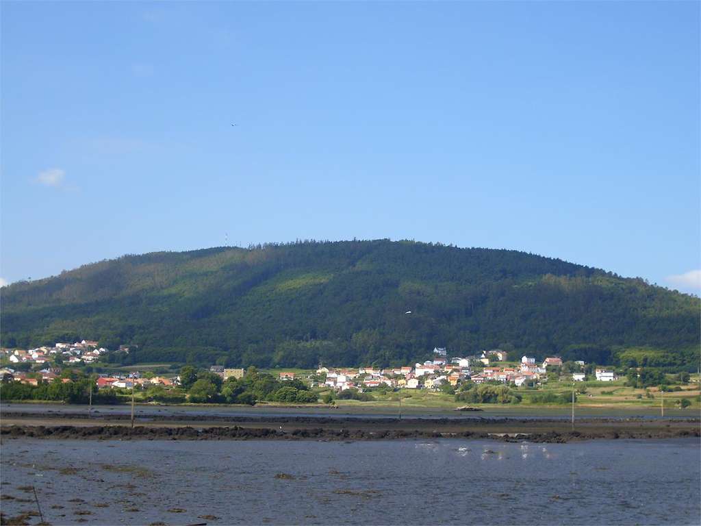 Mirador Monte San Lois en Noia